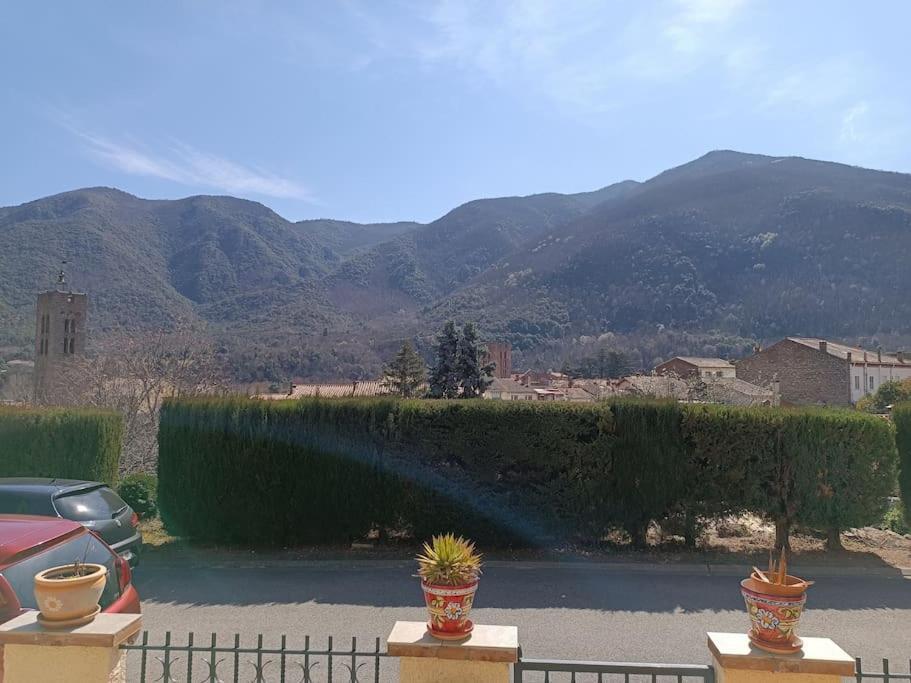 F2 Classe 3 Etoiles Vue Montagne, Exterieur Clos Arles sur Tech Bagian luar foto